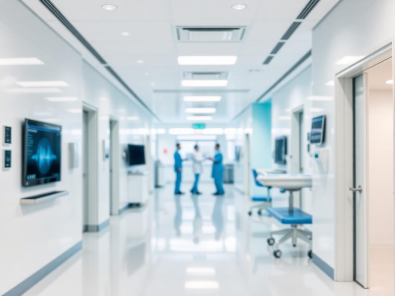 Ambiente hospitalar moderno