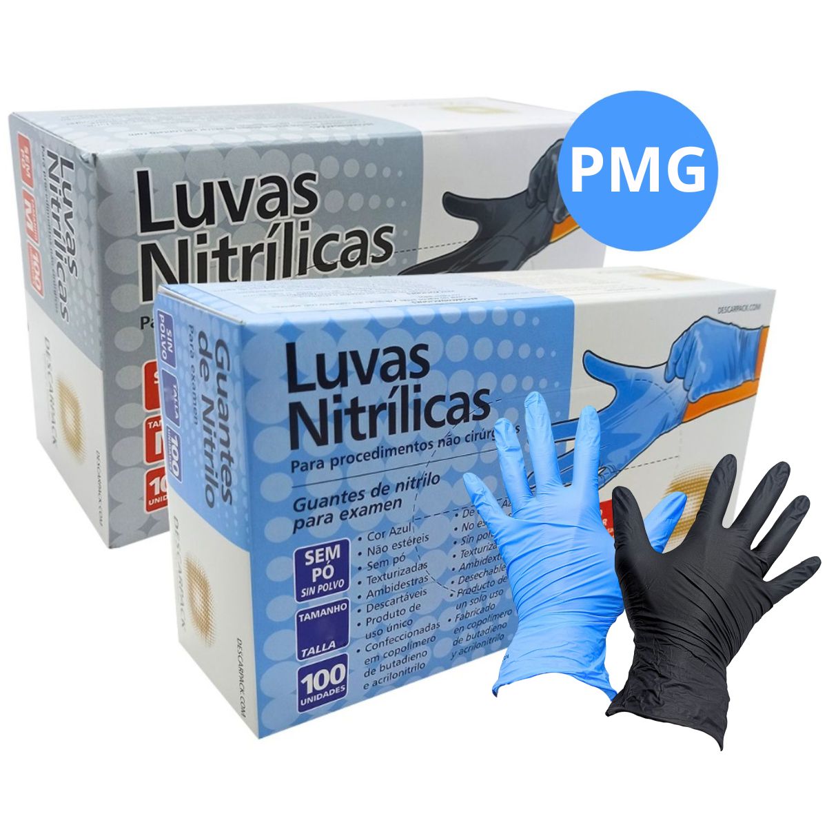 Luva de Procedimento Nitrílica